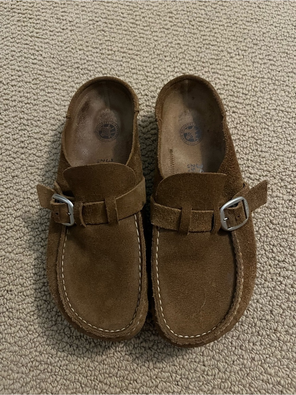 Birkenstock Buckley suede 39